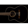 Ortega RCE 138SBBKL. Slim Neck  solid top Classical cutaway with onboard electronics and tuner. Deluxe bag. $649