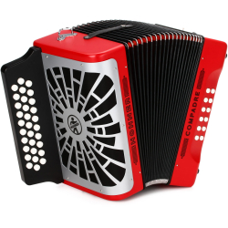 Hohner Compadre Red G/C/F